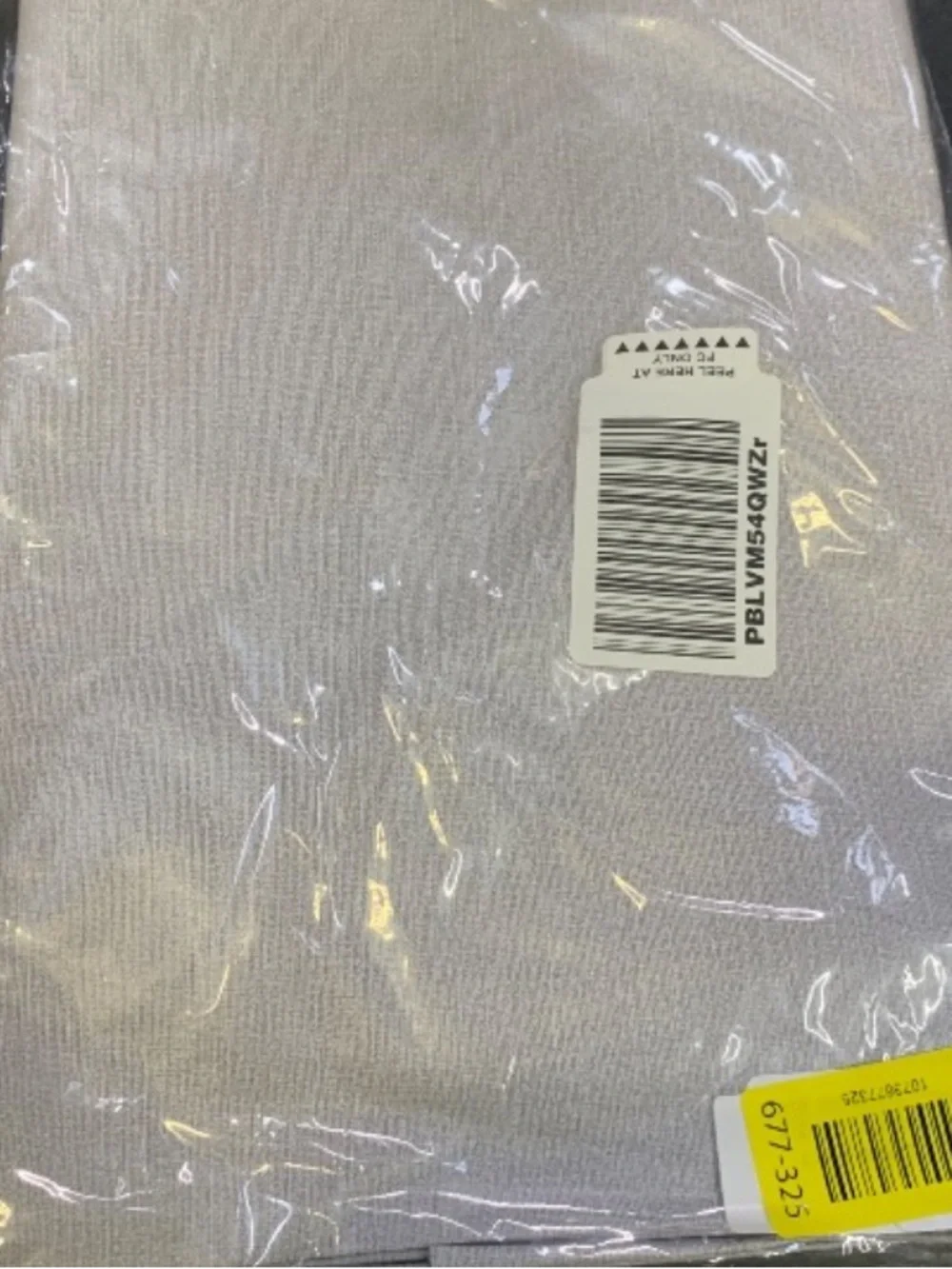 Rectangular Tablecloth PVC Vinyl Waterproof Easy-Wipe Clean 54x108” GRAY